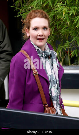 Jennie McAlpine prominente außerhalb der ITV Studios London, England - 17.11.10 Stockfoto