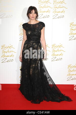 Daisy Lowe die British Fashion Awards 2010 anlässlich der Savoy London, England - 07.12.10 Stockfoto