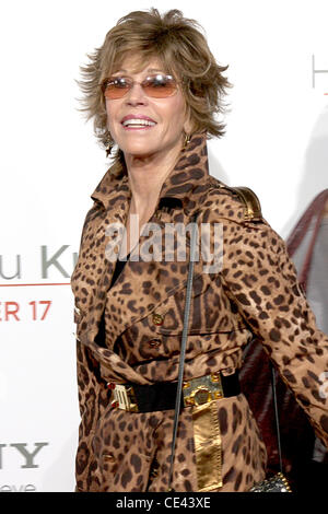 Jane Fonda die Premiere von "Wie Sie wissen" im Regency Village Theatre - Ankünfte Los Angeles, Kalifornien - 13.12.10 statt Stockfoto