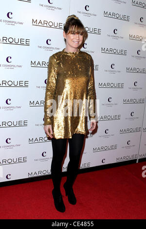 Ellen Pompeo Grand Eröffnung Festzelt Nachtclub im The Cosmopolitan of Las Vegas - Las Vegas, Nevada Ankünfte - 30.12.10 Stockfoto