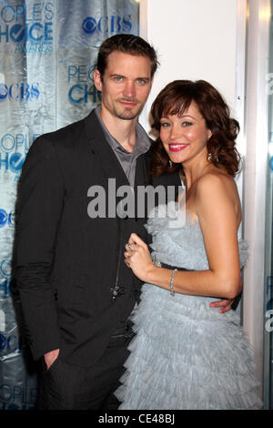 Jesse Warren und Herbst Reeser 2011 Peoples Choice Awards im Nokia Theatre L.A. Live - Ankünfte Los Angeles, Kalifornien - 05.01.11 Stockfoto