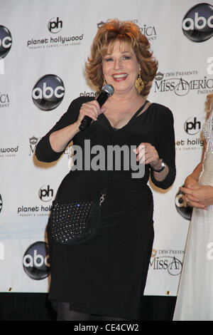 Joy Behar Miss America 2011 Pressekonferenz im Planet Hollywood Resort &amp; Casino Las Vegas, Nevada - 15.01.11 Stockfoto