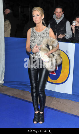 Ulrika Jonsson British Comedy Awards 2010 anlässlich der Indigo2, The O2 Arena-London, England - 22.01.11 Stockfoto