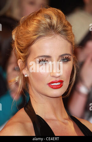 Chantelle Houghton The National Television Awards 2011 (NTA) statt O2 - Ankünfte London, England - 26.01.11 Stockfoto