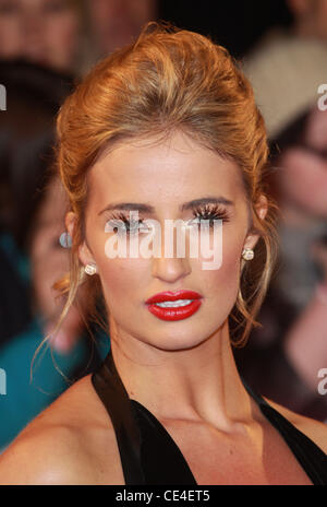 Chantelle Houghton The National Television Awards 2011 (NTA) statt O2 - Ankünfte London, England - 26.01.11 Stockfoto