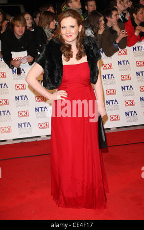 Jennie McAlpine The National Television Awards 2011 (NTA) statt O2 - Ankünfte London, England - 26.01.11 Stockfoto