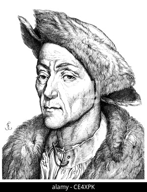 Jakob Fugger, 1459-1525, Bergbauunternehmer, deutscher Unternehmer und Bankier Stockfoto