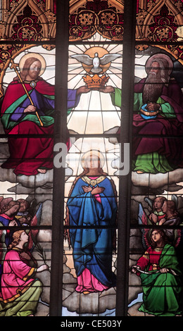 Krönung der Jungfrau Maria Stockfoto