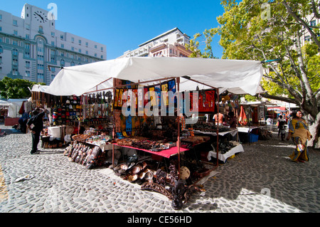 Greenmarket Square, Cape Town, Südafrika Stockfoto