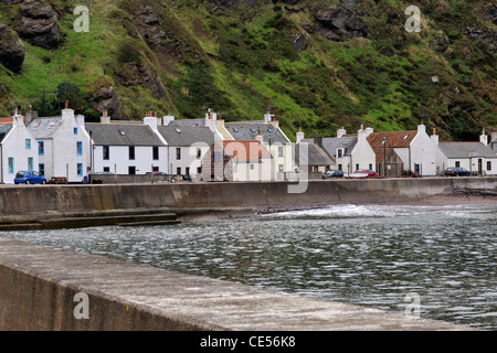 Die geschützten Dorf von Pennan, Aberdeenshire, Schottland, UK. Stockfoto