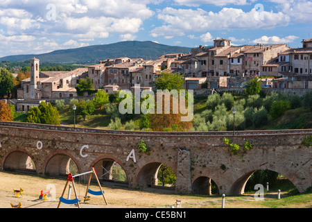 Colle di Val d ' Elsa oder Colle Val d ' Elsa ist eine Stadt und Comune in Toskana, Provinz Siena, Italien, Europa Stockfoto