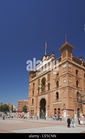 Die Plaza de Toros de Las Ventas in Madrid, Spanien Stockfoto