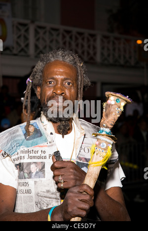 Junkanoo, New Year es Day Parade, Nassau, Bahamas Stockfoto