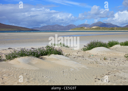 Strand von Seilebost, Isle of Harris, äußeren Hebriden, Schottland Stockfoto