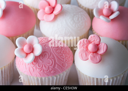 Hochzeit cupcakes Stockfoto