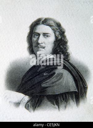 Der französische Maler Nicolas Poussin (1594-1665). Porträt Stockfoto