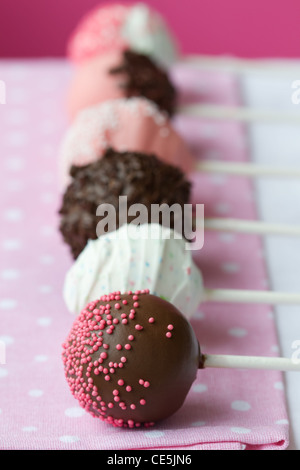 Cake Pop Stockfoto