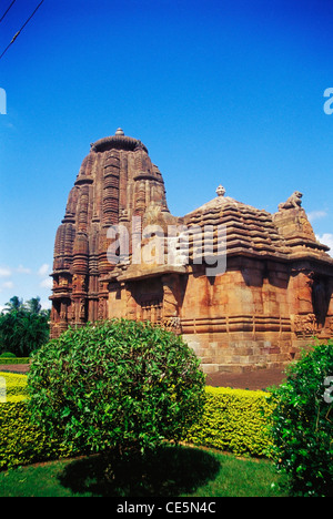 Rajarani Hindu Tempel; Bhubaneshwar; Orissa; Odisha; Indien; Asien Stockfoto