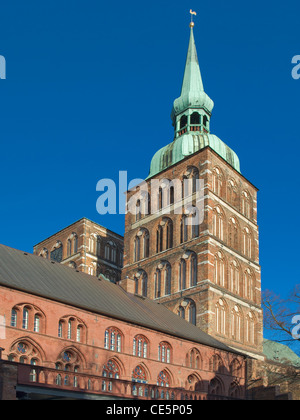 1276 namens St.-Nikolaus-Kirche, Stralsund, Mecklenburg-Western Pomerania, Deutschland, Europa Stockfoto