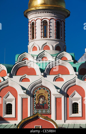 Rotes Quadrat, Kasaner Kathedrale, Moskau, Oblast Moskau, Russland Stockfoto