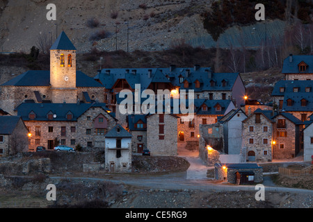 Lanuza, Sallent de Gallego, Tena-Tal, Huesca, Aragon, Spanien Stockfoto