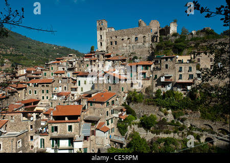 Dolceacqua, Provinz Imperia, Italien, Europa Stockfoto