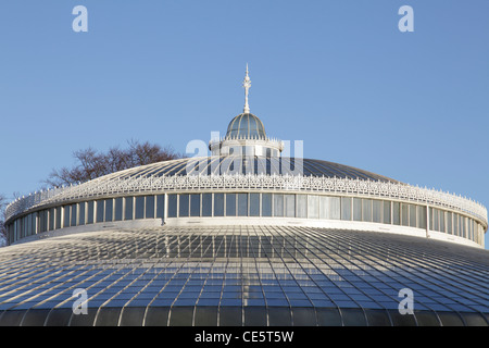 Kibble Palace Dach Detail, Botanic Gardens öffentlichen Park, West End of Glasgow, Schottland, Großbritannien Stockfoto