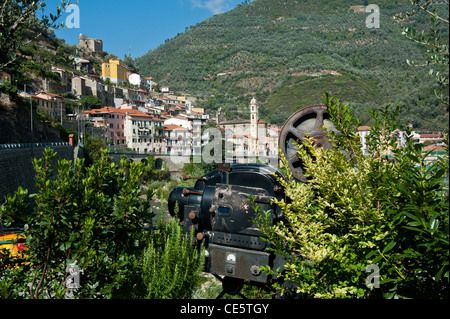 Badalucco Dorf.  Provinz Imperia. Ligurien. Italien. Stockfoto