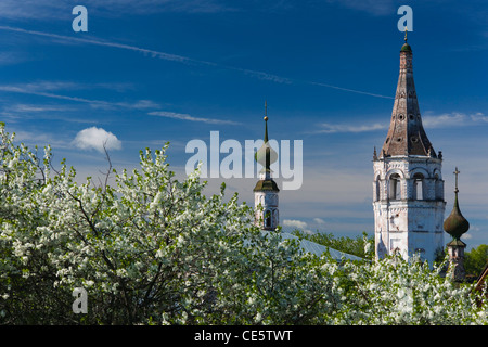 Russland, Vladimir Oblast, Goldener Ring, Susdal, St.-Nikolaus-Kirche Stockfoto