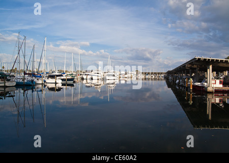 Die Innenstadt von Sankt Petersburg Florida Marina Stockfoto