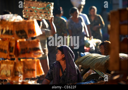 Märkte von Ubud Bali Indonesien Stockfoto
