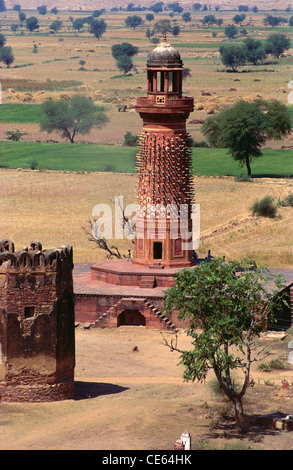 Hiran Minar; Fatehpur Sikri; Agra; Uttar Pradesh; Indien Stockfoto