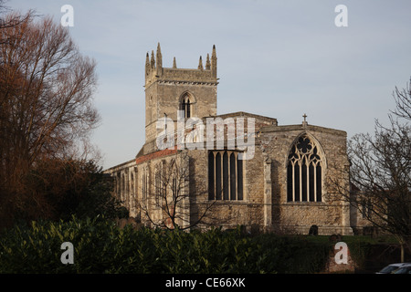 St. Marien Kirche, Barton-Upon-Humber, North Lincolnshire, England Stockfoto
