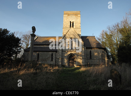 St.-Martins Kirche, Waithe, North Lincolnshire, eine redundante Kirche nun in der Obhut des Kirchen Conservation Trust Stockfoto