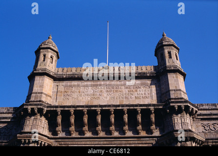 Gateway of India; Apollo Bunder; Colaba; Bombay; Mumbai; Maharashtra; Indien; Asien Stockfoto