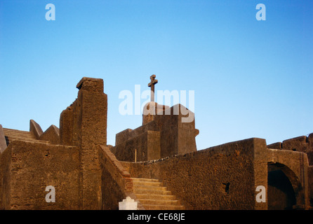 Daman Fort; Daman und Diu; Union Gebiet; UT; Indien; Asien Stockfoto