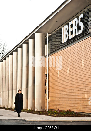 Die neue Lloret [Institut für biologische, Umwelt- und ländlichen Wissenschaften] Gebäude auf dem Campus der Aberystwyth University, UK Stockfoto