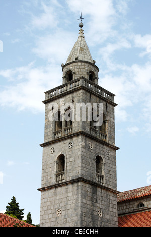 Franziskanerkloster in Kuna Peljeska, Kroatien Stockfoto