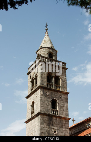 Franziskanerkloster in Kuna Peljeska, Kroatien Stockfoto