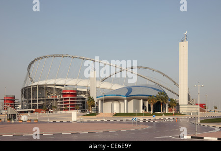 Khalifa International Stadium in Doha, Katar Stockfoto