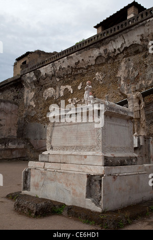 HERCULANEUM HERCULANEUM ITALIEN Stockfoto