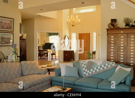 Wohnzimmer Interior Stockfoto