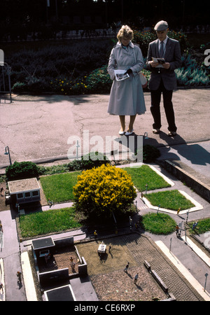 Madurodam Miniaturstadt in Holland Stadt Spielzeug Amsterdam Den Haag Den Haag Niederlande Europa Stockfoto