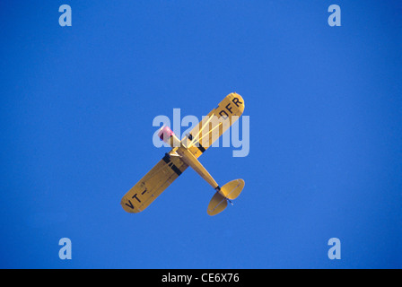 Kleines Flugzeug; juhu fliegender Club; bombay; mumbai; maharashtra; Indien; asien Stockfoto
