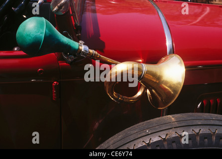 SSK 85595: Ford 1930 Antike alte Hupe Stockfoto