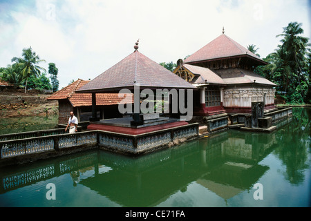 Anantha See Tempel; Sri Anantha Padmanabha Swamy See Tempel; Sri Ananthapadmanabha Swamy See Tempel; Ananthapura; kerala; indien; asien Stockfoto
