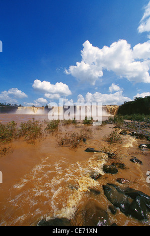 Chitrakote Wasserfälle; Chitrakoot Fälle; Indravati Fluss; Jagdalpur; Bastar Bezirk; indischer Zustand Chhattisgarh; Madhya Pradesh; Indien; Asien Stockfoto