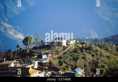 NGS 82998: Tawang buddhistischen Kloster indische Landschaft Arunachal Pradesh, Indien Stockfoto