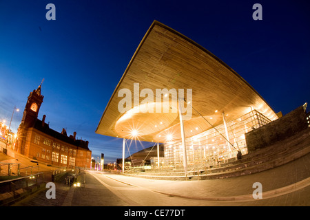 National Assembly for Wales, Cardiff Bay. Stockfoto