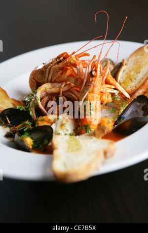 BRODETTO ADRIATICO (FISCHEINTOPF) Stockfoto